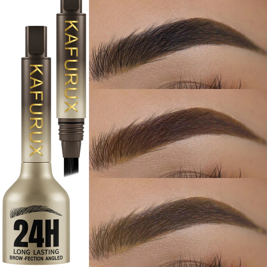 KAFURIX 3D Eyebrow Pencil – Waterproof, Long-Lasting Microblading Effect