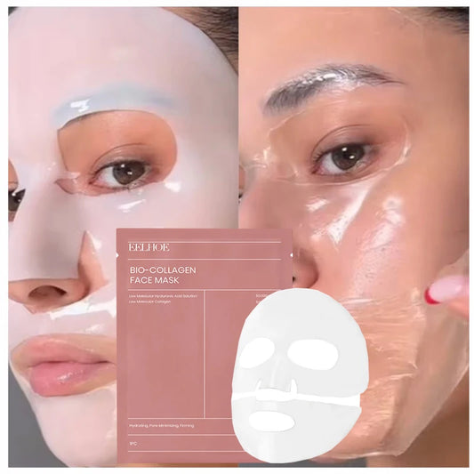 Bio Collagen Face Mask – Hydrating & Pore-Refining Sheet Mask