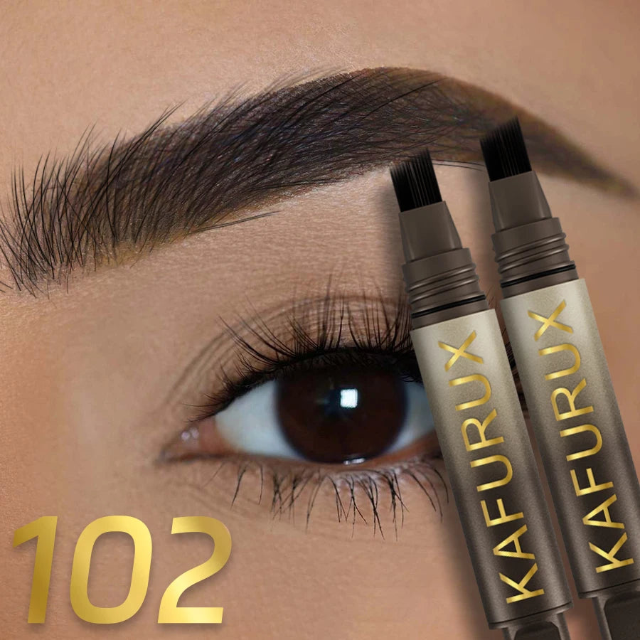 KAFURIX 3D Eyebrow Pencil – Waterproof, Long-Lasting Microblading Effect