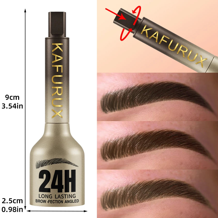KAFURIX 3D Eyebrow Pencil – Waterproof, Long-Lasting Microblading Effect