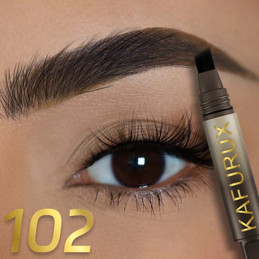 KAFURIX 3D Eyebrow Pencil – Waterproof, Long-Lasting Microblading Effect