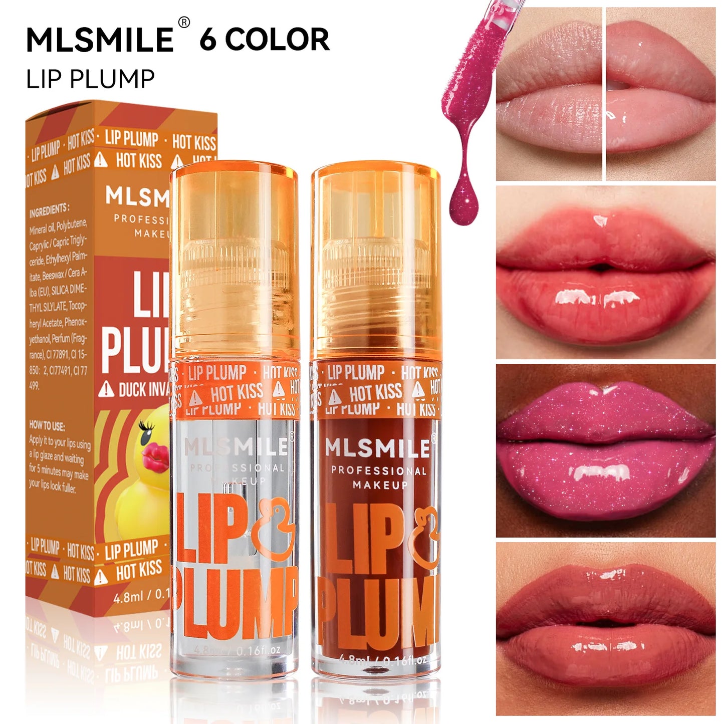 Plumping Lip Oil – Deep Hydration & Glossy Finish