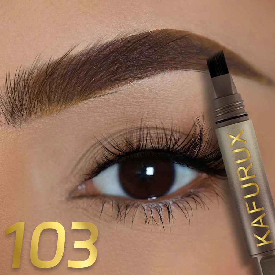 KAFURIX 3D Eyebrow Pencil – Waterproof, Long-Lasting Microblading Effect